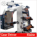 Máquina de impressão flexográfica de papel kraft de quatro cores